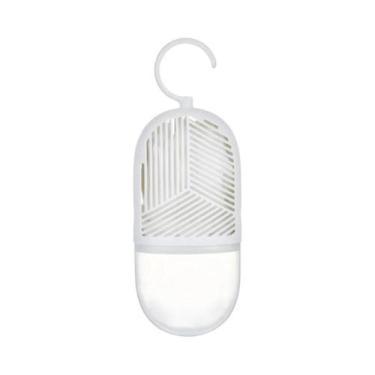 Imagem de Caixa Desumidificadora Reutilizável com Gancho - Anti-Mofo para Armári