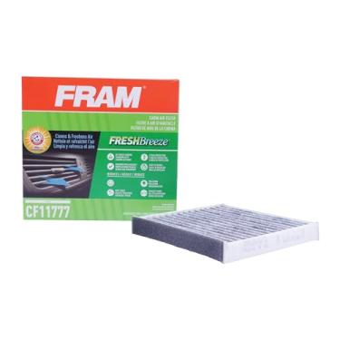Imagem de FRAM Filtro de ar para cabine Fresh Breeze com braço e martelo de bicarbonato de sódio, CF11777 para veículos Jeep selecionados