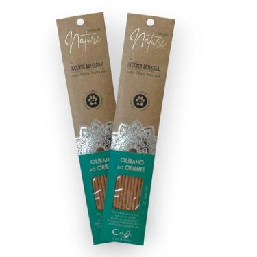 Imagem de Kit com 2 Incensos Naturais e Artesanais Vareta Nature Olíbano do Oriente