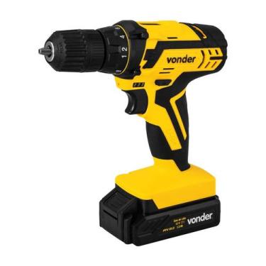 Imagem de Parafusadeira furadeira a bateria 12v pfv012 bivolt vd - VONDER