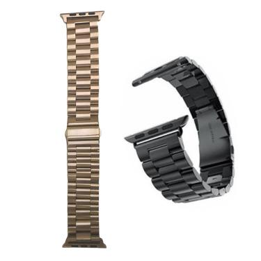 Imagem de Pulseiras Aço Smartband 2 Und Elos Relogio Smartwatch Relog