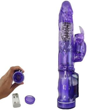 Imagem de Penis Vibrador Rabbit Multipla Estimulaçao Ponto G A Prova D