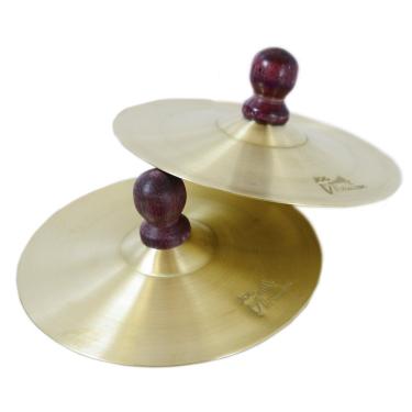 Imagem de Instrumento Musical Pratinho 13Cm Par Latão P5238Vibratom