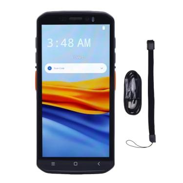 Imagem de Scanner de Código de Barras Robusto, Computador Móvel Portátil para 14, Com Tela de Toque de 5,5 Polegadas, 4GLTE WIFI BT5.0 NFC 1D 2D QR Scanner, 5000mAh Battery, IP65 à Prova