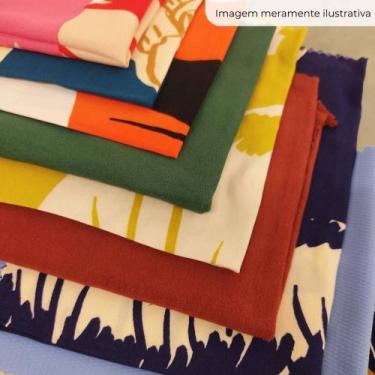 Imagem de Kit de Retalhos de Tecidos Abaixo de 80cm LD - DVJ Tecidos, 2kg
