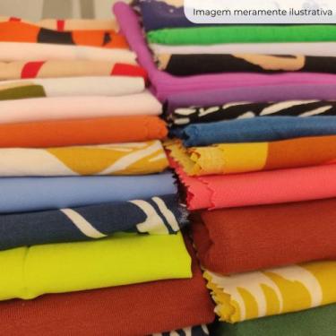 Imagem de Kit de Retalhos de Tecidos Abaixo de 80cm LD - DVJ Tecidos, 3kg