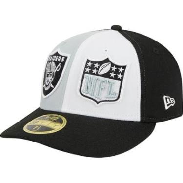 Imagem de Boné New Era Las Vegas Raiders Sideline Aba Curva Fechado 59FIFTY Fitted Low Profile 2023-Masculino