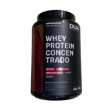 Imagem de Whey Protein Concentrada 900g - Dux Nutrition, Chocolate Branco