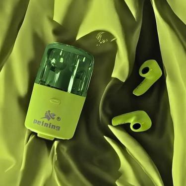 Imagem de Fone De Ouvido Verde Com Caixa De Som Bluetooth Sem Fio