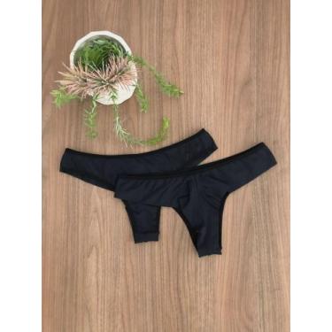 Imagem de Calcinha fio duplo. - Nobreza Real Lingerie, Preto, 42
