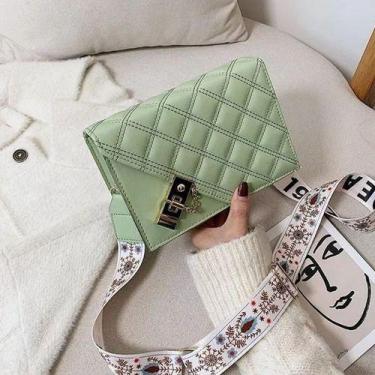 Imagem de Bolsa Feminina Transversal Crossbody Passeio 1987 - Unistar, Branco