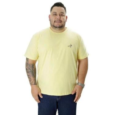 Imagem de Camiseta PLUS SIZE - JustFly, Amarelo, G4