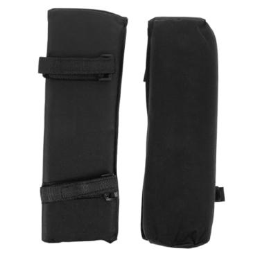 Imagem de BESPORTBLE 2 peças de almofada dobrável para descanso de braço para cadeiras dobráveis, acessórios de cotoveleira macia e confortável para uso ao ar livre, praia, pátio, cadeiras, apoio de braço