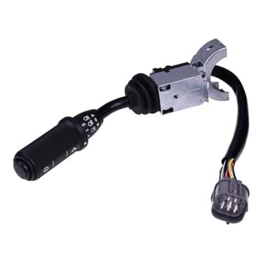 Imagem de HOLDWELL Interruptor de coluna de luz e limpador 701/80297 compatível com retroescavadeira JCB 2CX 2CXS 2CXSL 2CXL