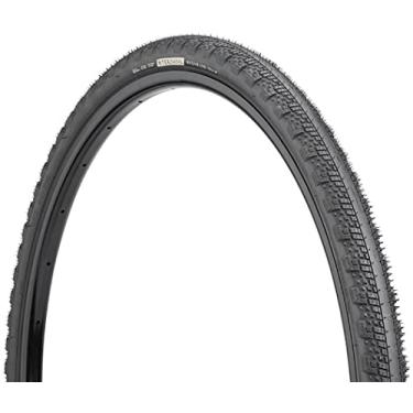 Imagem de Teravail - Pneu de bicicleta Washburn | Revestimento lateral durável de contas a contas | para pavimento áspero e cascalho rápido | 700 x 38 | Parede lateral preta