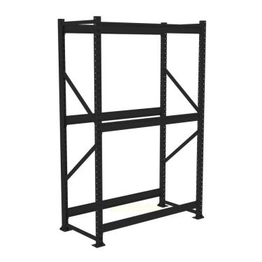 Imagem de Mini porta pallet 250kg preto inicial 2,00 x 1,80 x 0,60