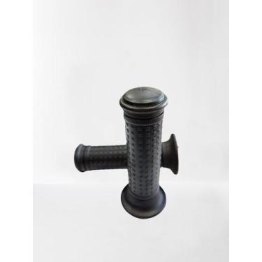 Imagem de Manopla para moto west pro preta universal - WESTER