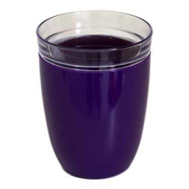 Imagem de Porta Cotonetes Linha Málaga Roxo - 7891559901800