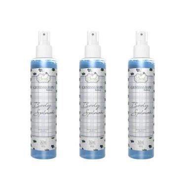 Imagem de Colonia Giovanna Baby Body Splash 260Ml Blueberry - 3Un