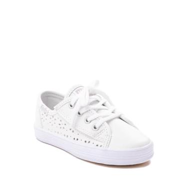 Imagem de Ked's Kids Tênis feminino Kickstart Jr, Branco, 9 Little Kid