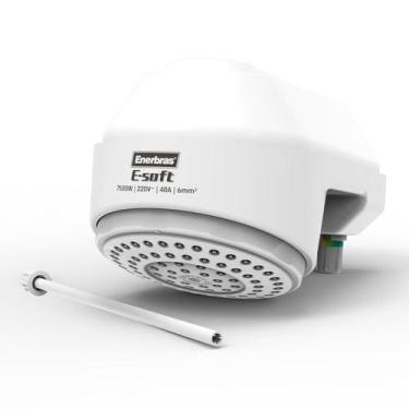 Imagem de Ducha Eletrônica E-Soft Branca 7500W 220V ENERBRAS