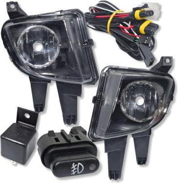 Imagem de Kit farol de milha celta prisma 07 11 botao modelo original - Suits Fa