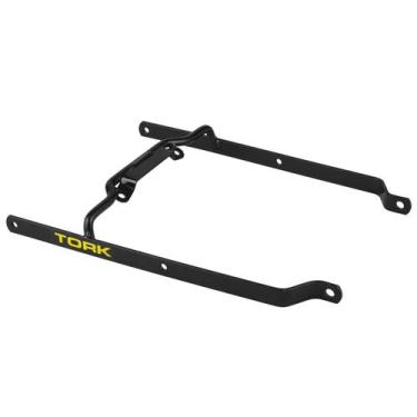 Imagem de Base Suporte De Baú Bauleto Pro Tork Para Moto Yamaha Ybr 125, PRETO, 