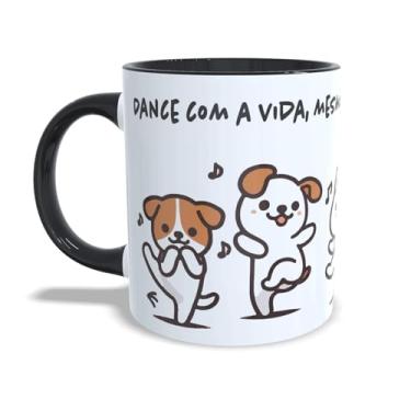 Imagem de Geek Vip, Caneca Cachorros Dance com a Vida 325ml - Oficial Geek Vip