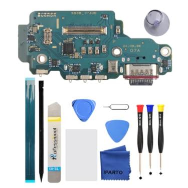 Imagem de iParto Kit de substituição de porta de carregamento para Samsung Galaxy S25 Ultra USB Flex Dock Connector Carregamento Flex Substituição para SM-S938U SM-S938U1