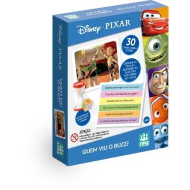 Imagem de Jogo de Cartas TOY STORY Quem Viu BUZZ com Atividades de Memória e Lin