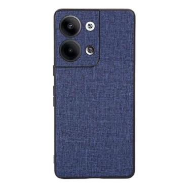 Imagem de Capas Compatível com OPPO Reno 9,Design de padrão de tela,Pproteção completa de 360°,Pplástico macio,Proteção contra queda-Blue