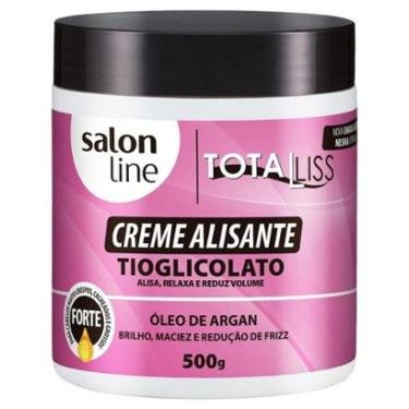 Imagem de Creme Alisante Salon Line - Argan Oil Forte - 500G-Unissex