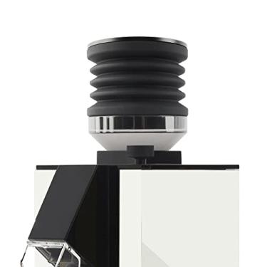 Imagem de CAFEMASY Funil De Dose Única Compatível Com Moedor De Café Expresso Eureka Mignon Com Fole De Silicone Para Soprar Resíduos De Pó De Café (Adaptador Transparente)
