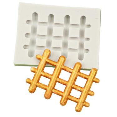 Imagem de Molde Silicone Cerca Cerquinha Fazenda Grade Muro Decoraçao - Luyke