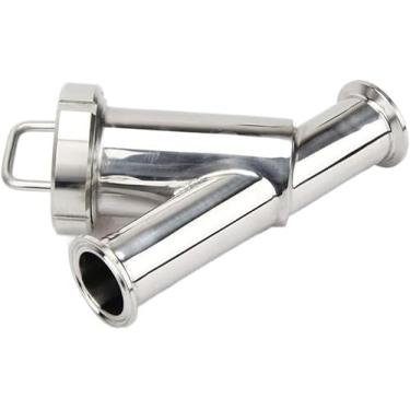 Imagem de 3/4" 1" 1,5" 2" 3" Tri Tipo Aço De Saitary Y Do Filtro De Straier Ss304, Onecolor, 25mm x Ferrule 50.5