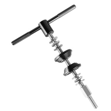 Imagem de RNXRZANK Ferramenta de Suporte Inferior, Extrator de Rolamento E Prensa de Copo, Ferramenta de Instalação Resistente Adequada para Manutenção, Preto