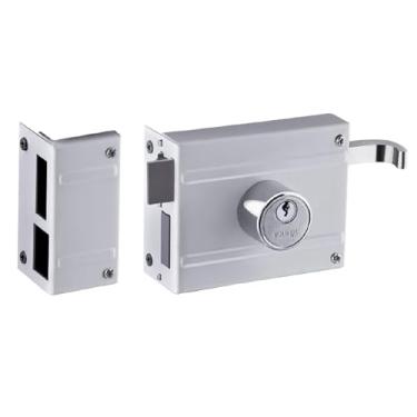 Imagem de Fechadura para portão 100mm branco Aliança