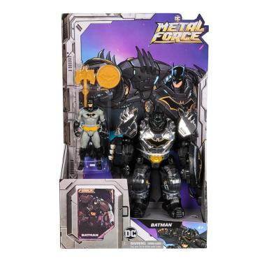 Imagem de DC Comics, Boneco Batman 10cm com Armadura Metal Force