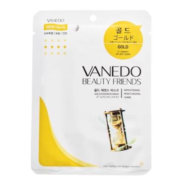 Imagem de Máscara Hidratante Facial Coreana Beauty Friends - Ouro