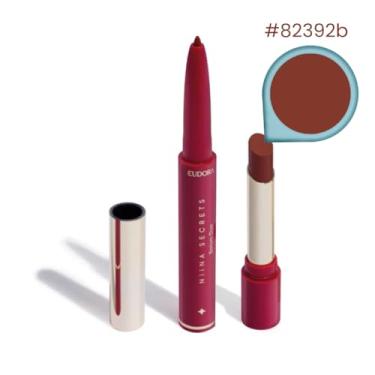 Imagem de Batom Duo Perfect Match Niina Secrets 1,65g (Avelã)
