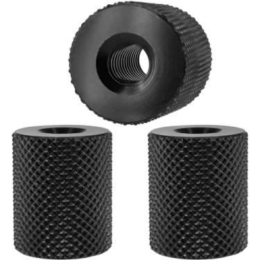 Imagem de Conversor de parafuso de câmera 1/10.2 cm para 1/10.2 cm, BENACES pacote com 3 conectores de porca de tripé adaptador de furo duplo rosqueado fêmea de 1/10.2 cm para braços mágicos, tripés