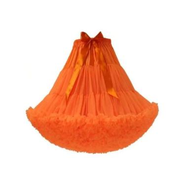 Imagem de Saia De Tule Super Volumosa De 55cm Na Altura Do Joelho Para Mulheres,