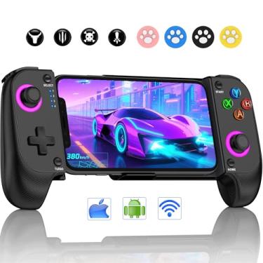 Imagem de CYOYPPY Mobile Game Controller for iPhone/Android Wireless gaming controller Support Phone Case - Compatible with Xbox Game Pass, Steam Link, Call of Duty, Roblox & Minecraft