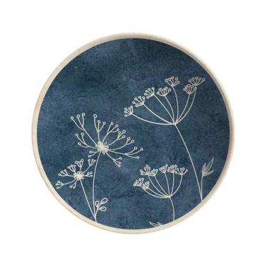 Imagem de Conjunto com 6 Pratos Fundo Acetinado Spices Ø25cm - Alleanza Cerâmica