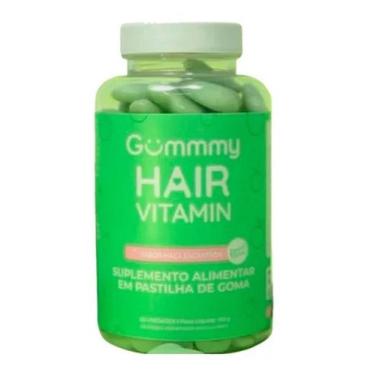 Imagem de Gummy Hair Maçã Encantada - 60 Unidades - Gummmy