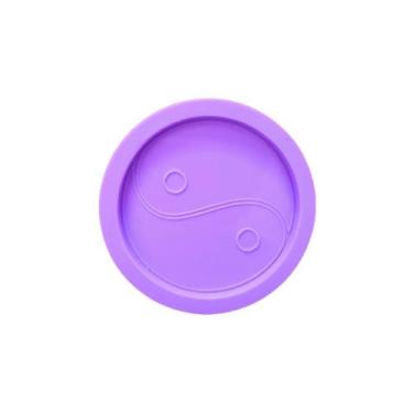 Imagem de R77 Molde de silicone yin yang resina - confeitaria dos moldes