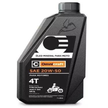 Imagem de Óleo Motor Omnicraft Ypf Elaion Motor 4T 20w-50 1l Garrafa Mineral