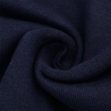 Imagem de Stylish FABRIC Tecido de lã 100% algodão de 165 cm de largura por jarda - 280 g/m2, peso médio, elástico bidirecional, macio e respirável para vestuário, jaquetas, moletons com capuz, decoração de