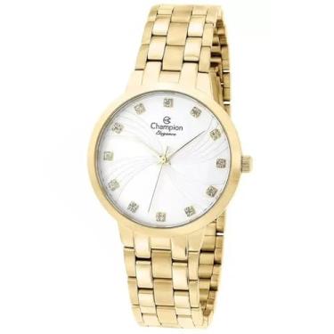 Imagem de Relógio Feminino Champion Elegance CN26153H - Dourado