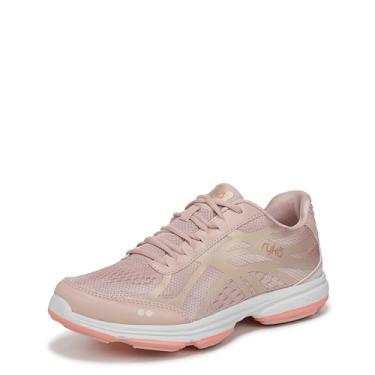 Imagem de Ryka Tênis de caminhada feminino Devotion Plus 3, Pêssego empoeirado, 10 Wide